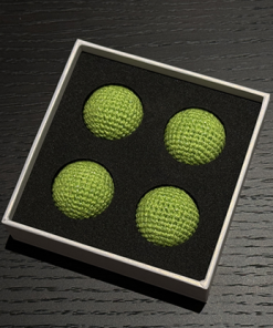 Shining Crochet Balls (Grass Green) by JT Magic