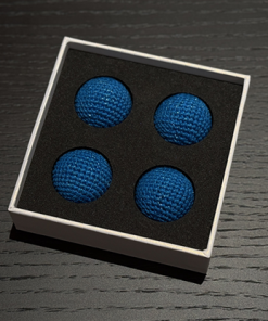 Shining Crochet Balls (Royal Blue) by JT Magic