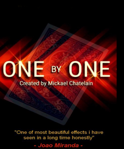 One by One (Red) by Mickaël Chatelain