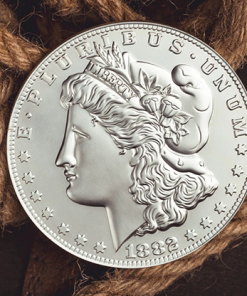 Bacon Jumbo Coin (Morgan) by Bacon Magic