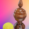 Ball Vase wood (2