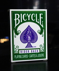 Mini Bicycle Cards (Green)