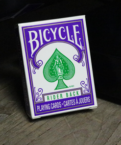 Mini Bicycle Cards (Purple)
