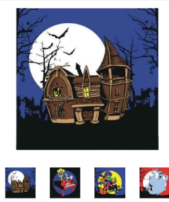 Haunted House - Silk Set