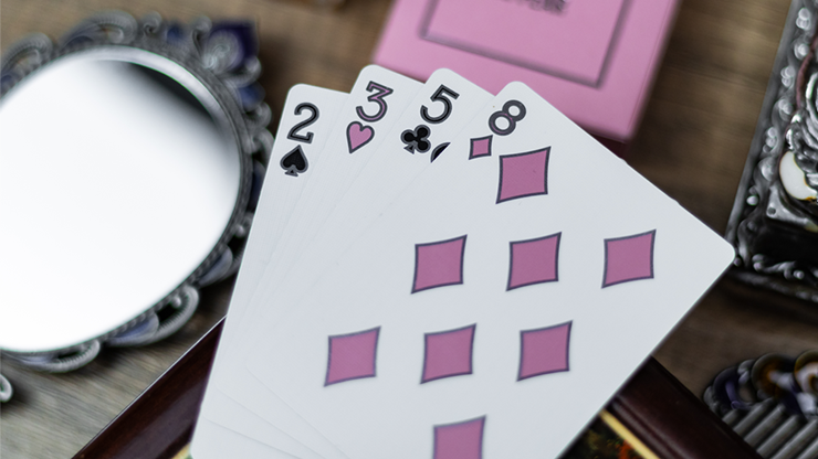 Reflections Ponder (Pink) Playing Cards by Emily Sleights Reflections Ponder (Pink) Playing Cards by Emily Sleights