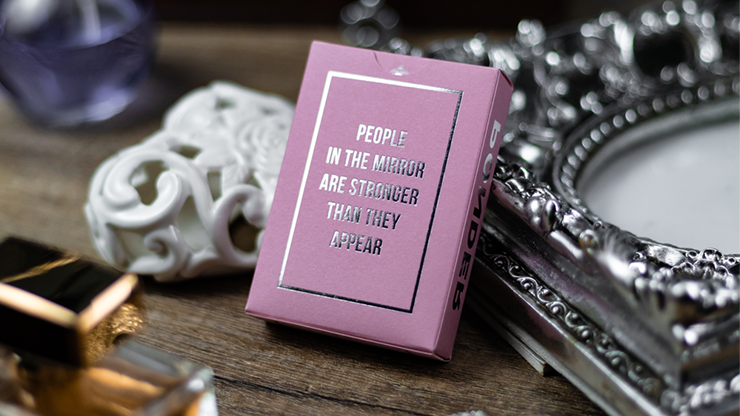 Reflections Ponder (Pink) Playing Cards by Emily Sleights Reflections Ponder (Pink) Playing Cards by Emily Sleights