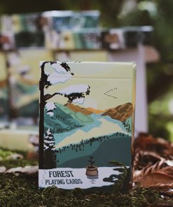 Orbit Forest Playing Cards