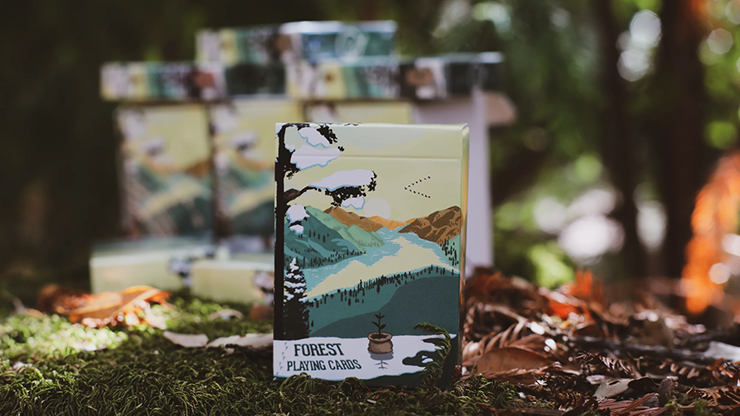 Orbit Forest Playing Cards Orbit Forest Playing Cards