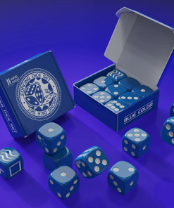 Forcing Dice Set by IARVEL Magic (Blue)