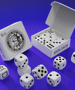 Forcing Dice Set by IARVEL Magic (White)