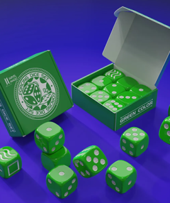 Forcing Dice Set by IARVEL Magic (Green)