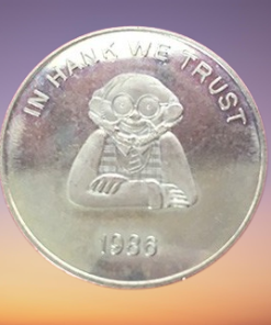 Hank Lee Magic Token / Palming Coin (Pack of 6)     ESTATE