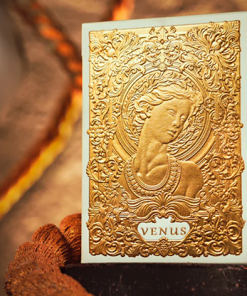 Venus Platinum ( White) Playing Cards by TCC Fashion