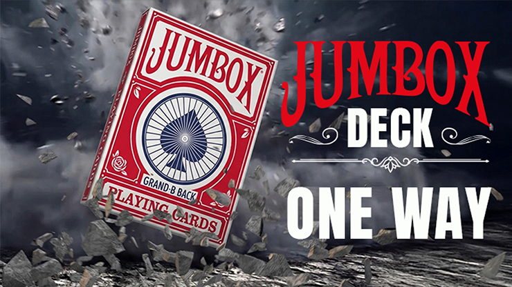 Jumbox One Way Deck (Red) by Magic Dream Jumbox One Way Deck (Red) by Magic Dream