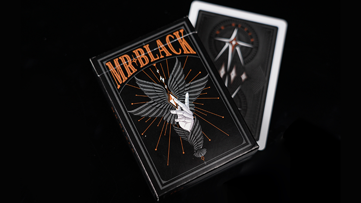 Mr. Black V1 (Black) Playing Cards Mr. Black V1 (Black) Playing Cards
