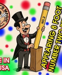 Appearing number two pencil- 8 Foot by Big Guys Magic