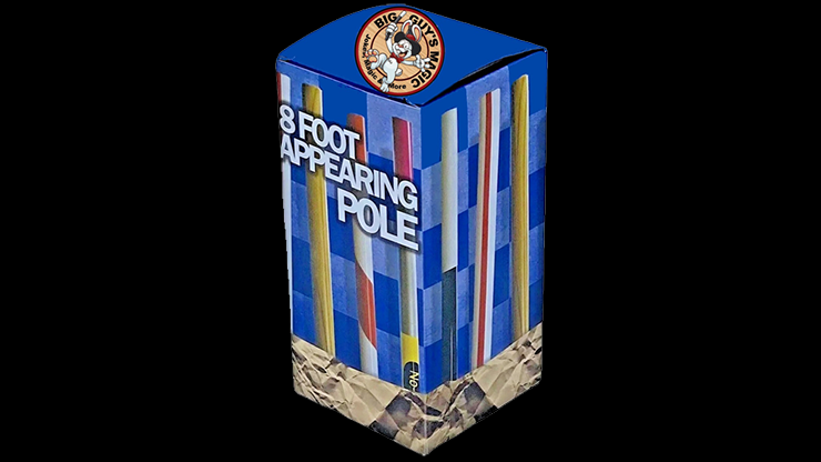 Appearing 8 Foot Tootsie Roll Pole by Big Guys Magic Appearing 8 Foot Tootsie Roll Pole by Big Guys Magic