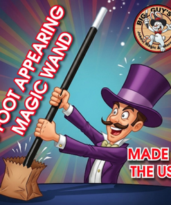 The Appearing 8-Foot Wand! By Big Guys Magic
