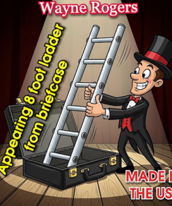 Wayne Rogers Appearing 8 Foot Ladder from Briefcase by Big Guys Magic