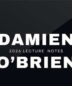 Damien's 2026 Lecture Notes eBook DOWNLOAD