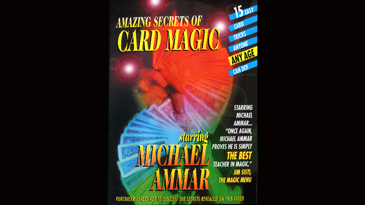 Amazing Secrets of Card Magic by Michael Ammar video DOWNLOAD Amazing Secrets of Card Magic by Michael Ammar video DOWNLOAD