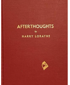 Afterthoughts (book) - Harry Lorayne           ESTATE