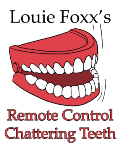 Remote Control Chattering Teeth - Louie Foxx