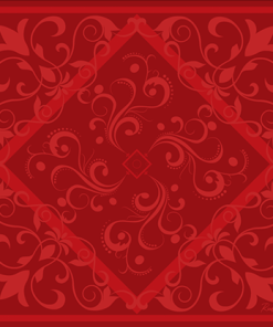 Devil's Bandana V.3 - Precious Stones Collection by Lee Alex (Ruby Red)