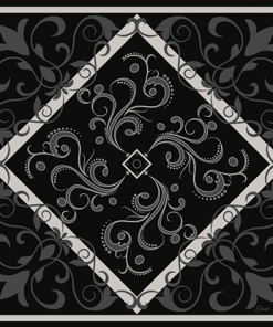 Devil's Bandana V.3 - Precious Stones Collection by Lee Alex (Black Pearl)