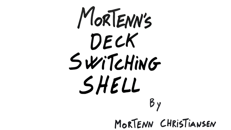 Mortenn's Deck Switching Shell (Blue) by Mortenn Christiansen and CrazyJokers Mortenn's Deck Switching Shell (Blue) by Mortenn Christiansen and CrazyJokers
