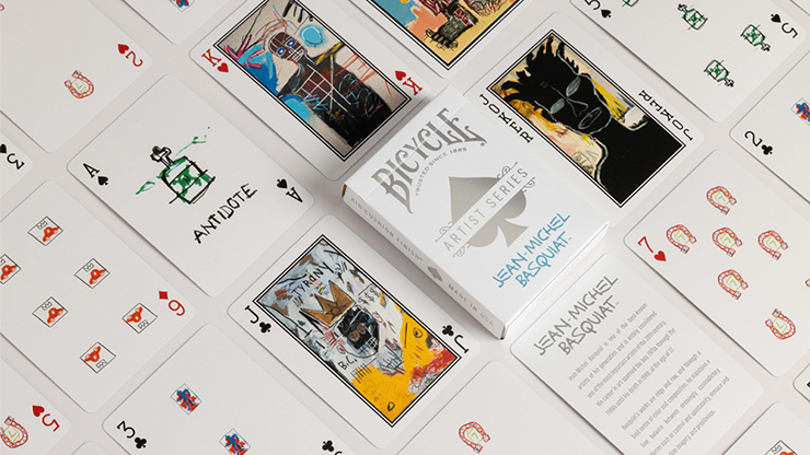 Bicycle Jean-Michel Basquiat (Box Set Red/Blue) by US Playing Cards Bicycle Jean-Michel Basquiat (Box Set Red/Blue) by US Playing Cards