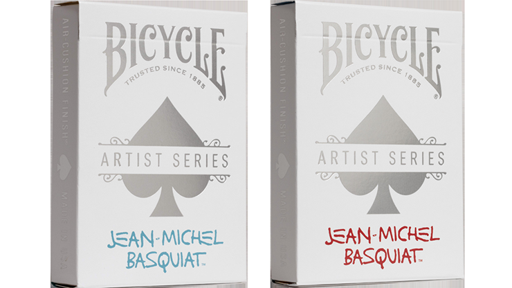 Bicycle Jean-Michel Basquiat (Box Set Red/Blue) by US Playing Cards Bicycle Jean-Michel Basquiat (Box Set Red/Blue) by US Playing Cards