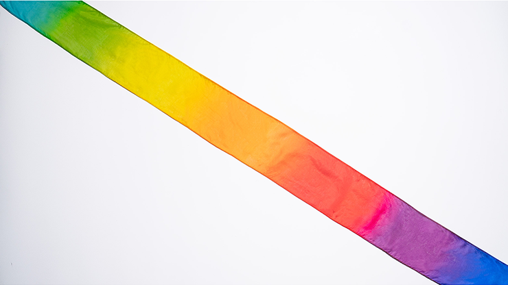 PRO SILK COLOSSAL RAINBOW STREAMER 33 foot X 18 inch by Murphy's Magic PRO SILK COLOSSAL RAINBOW STREAMER 33 foot X 18 inch by Murphy's Magic