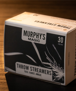Throw Streamers 12 pk. (White / 30 Head) by Murphy's Magic