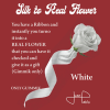 Silk to Real Flower (White) by Juan Pablo Silk to Real Flower (White) by Juan Pablo