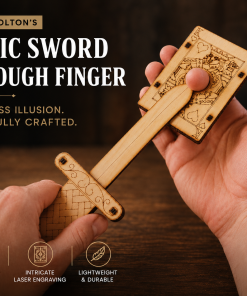 Magic Sword Through Finger - Shasa Bolton