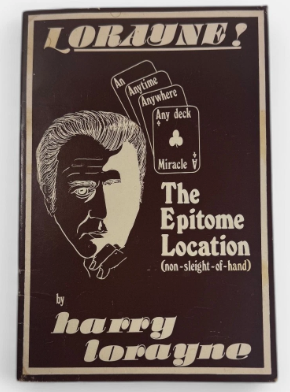 OOP The Epitome Location - Harry Lorayne (Book) ESTATE OOP The Epitome Location - Harry Lorayne (Book) ESTATE