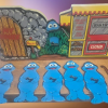 Run Cookie Monster Run (Bakery Bear) - Hank Lee ESTATE Run Cookie Monster Run (Bakery Bear) - Hank Lee ESTATE
