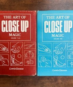 The Art of Close-Up Magic (Volumes 1 & 2) by Lewis Ganson *ESTATE