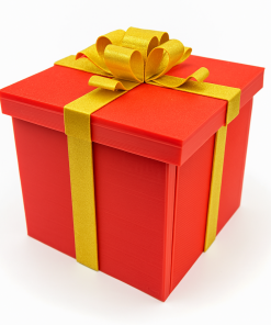 Silk Wonder Gift Box (Red/Gold)