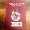 Jean Pierre Vallarino Lecture Notes *Hardcover / Preowned / Signed