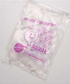 Pillow Squeaker Double Voice (12pk Medium) by Murphys Magic