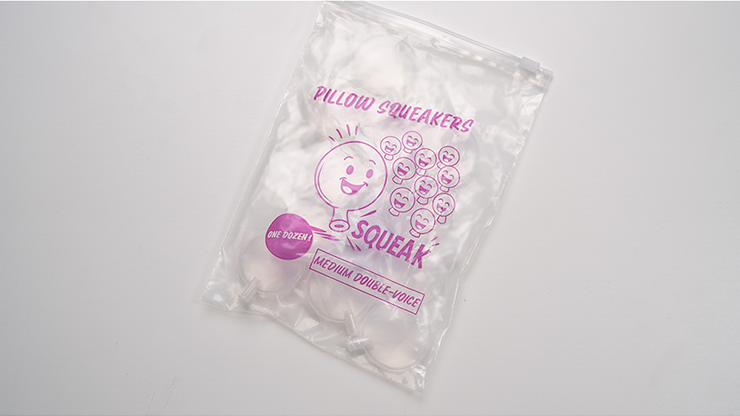 Pillow Squeaker Double Voice (12pk Medium) by Murphys Magic Pillow Squeaker Double Voice (12pk Medium) by Murphys Magic