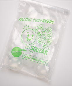 Pillow Squeaker Double Voice (12pk Large) by Murphys Magic