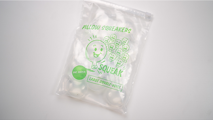 Pillow Squeaker Double Voice (12pk Large) by Murphys Magic Pillow Squeaker Double Voice (12pk Large) by Murphys Magic