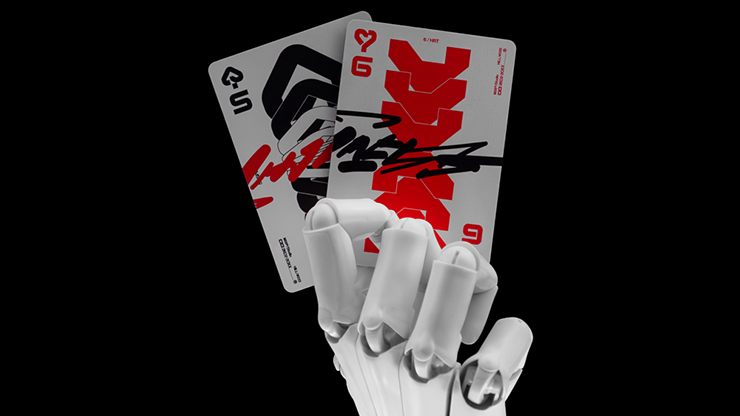 Bicycle Machine56 R-TYPE/3 White Playing Cards by RunIt Decks Bicycle Machine56 R-TYPE/3 White Playing Cards by RunIt Decks