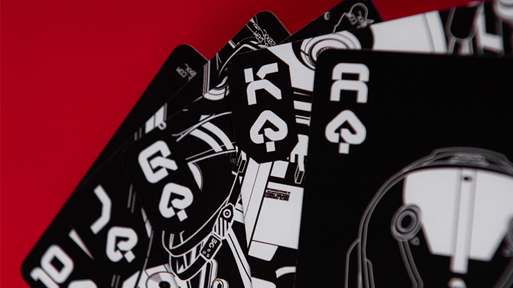 Bicycle Machine56 R-TYPE/2 Black Playing Cards by RunIt Decks Bicycle Machine56 R-TYPE/2 Black Playing Cards by RunIt Decks