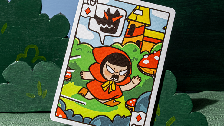 Bicycle Paper Royals Red Riding Hood Playing Cards by RunIt Decks Bicycle Paper Royals Red Riding Hood Playing Cards by RunIt Decks