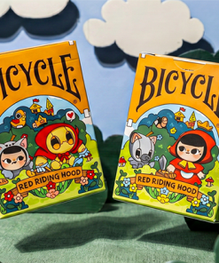 Bicycle Paper Royals Red Riding Hood Playing Cards by RunIt Decks