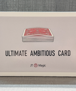 Ultimate Ambitious Card by JT (Red)